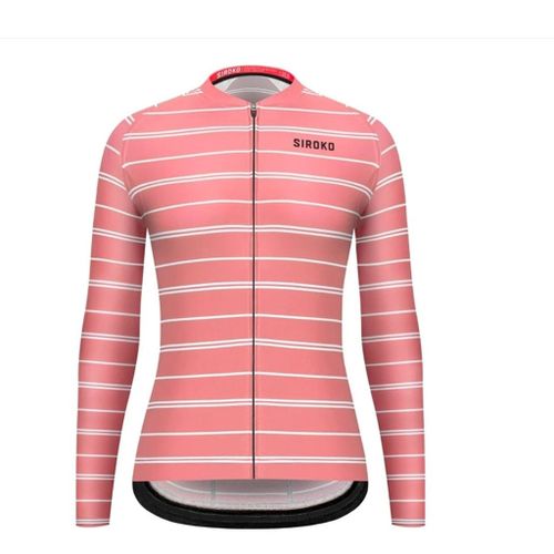 Maillot De Cyclisme À Manches Longues Siroko M2 Eclipse Pour Femmes Vestes Minces Vêtements De Course De Vélo Ropa Ciclismo Maillot Vêtements De Mode