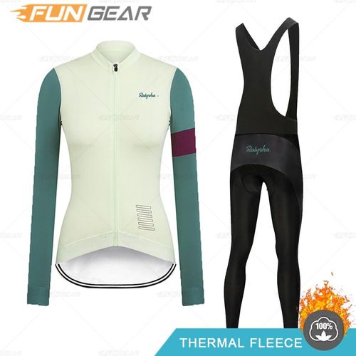 Shirt À Manches Longues Pour Femme, Veste De Cyclisme, Thermique, Polaire, Hauts D'entraînement, Ropa Ciclismo, Hiver