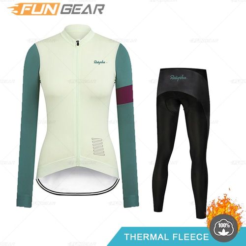 Shirt À Manches Longues Pour Femme, Veste De Cyclisme, Thermique, Polaire, Hauts D'entraînement, Ropa Ciclismo, Hiver