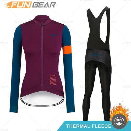 Shirt À Manches Longues Pour Femme, Veste De Cyclisme, Thermique, Polaire, Hauts D'entraînement, Ropa Ciclismo, Hiver