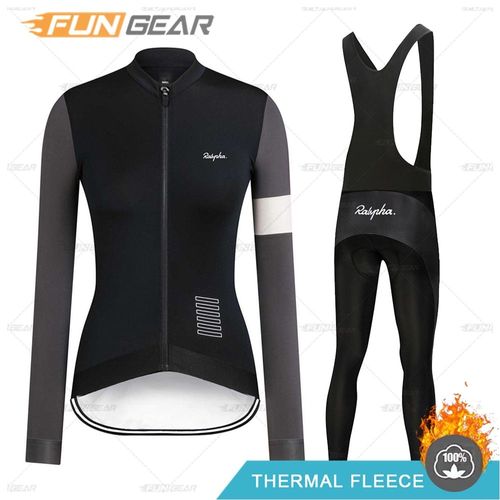 Shirt À Manches Longues Pour Femme, Veste De Cyclisme, Thermique, Polaire, Hauts D'entraînement, Ropa Ciclismo, Hiver