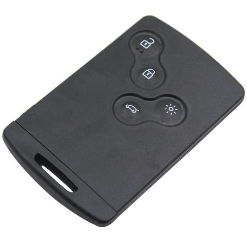 Carte Cle Pour Renault Captur Clio 4 Koleos Laguna 3 Megane 3 Scenic 3 Latitude Fluence - 4 Boutons [Phonillico]