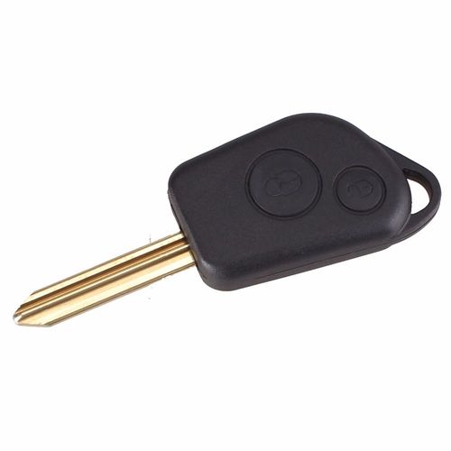 Coque Cle Pour Citroen Berlingo Picasso Saxo Xsara Peugeot Partner - 2 Boutons - Plip Telecommande Avec Lame [Phonillico]