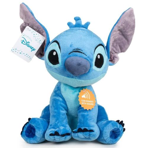 Peluche Stitch 30 Cm Avec Sons - Disney - Lilo Et Stitch