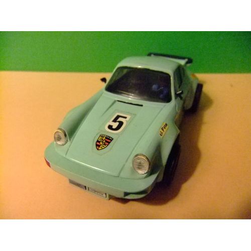 Scalextric Porsche Carrera Rs Exin Bleu Clair N 5-Scalextric