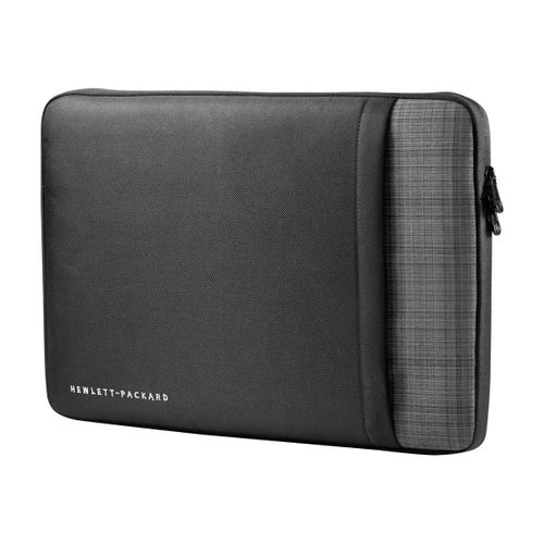 HP Ultrabook Professional Sleeve - Housse d'ordinateur portable - 15.6" - noir avec motif écossais gris