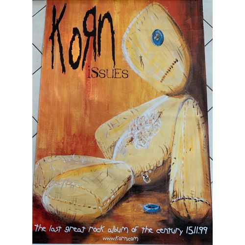 Korn - Issues - 100x150cm - Affiche / Poster Envoi Roulé