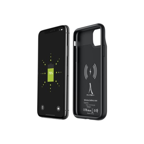 Akashi - Boîtier De Batterie Pour Téléphone Portable - Noir - Pour Apple Iphone 11