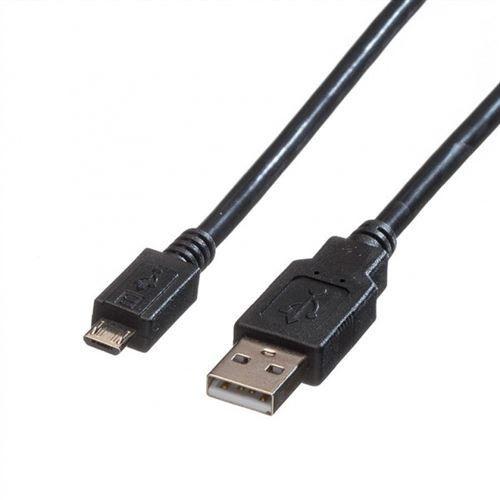 Cable USB 2.0 Vers Micro USB On Earz Mobile Gear 1.8 M Noir