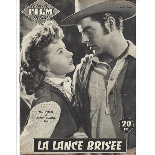 Amor Film Hebdo N° 62 - La Lance Brisée - Spencer Tracy - Robert Waner - 27/04/1955 -