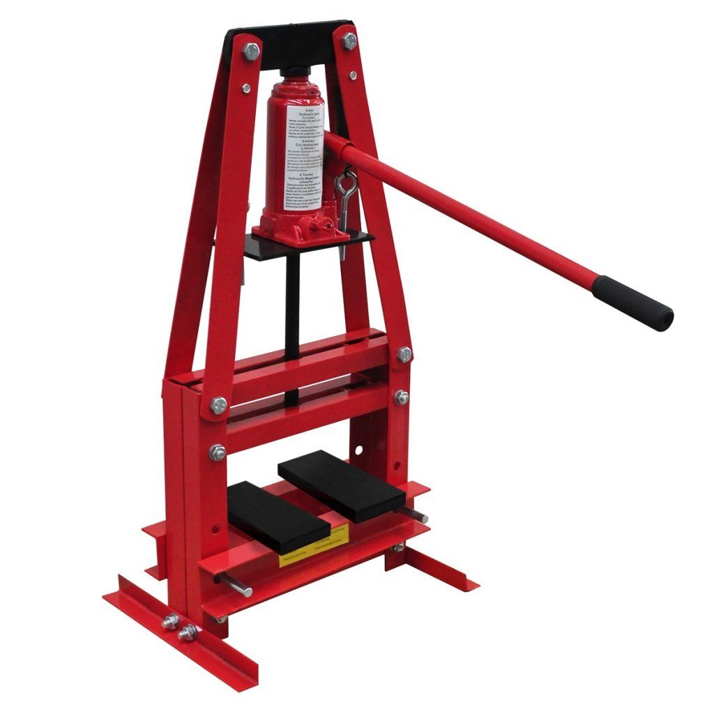 Presse hydraulique d'atelier sur pied 6 tonnes outils garage atelie...