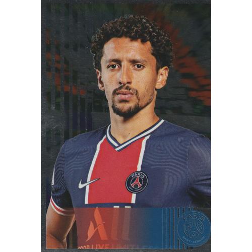 N° 38 - Stickers Image Vignette Panini - Foot- Paris 50 Ans - Marquinhos - Defenseur