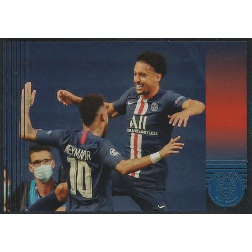 N° 39 - Stickers Image Vignette Panini - Foot- Paris 50 Ans - Marquinhos - Defenseur