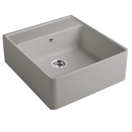 Evier timbre office Villeroy et Boch Tradition Fossile CeramicPlus avec vidage manuel