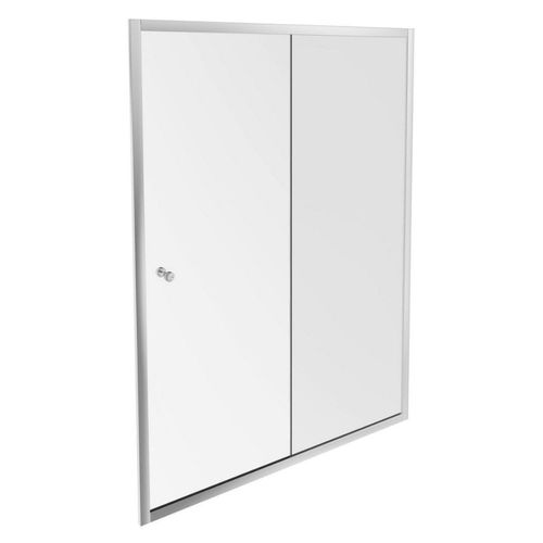 Porte coulissante réversible chrome Jacob Delafon Serenity 140