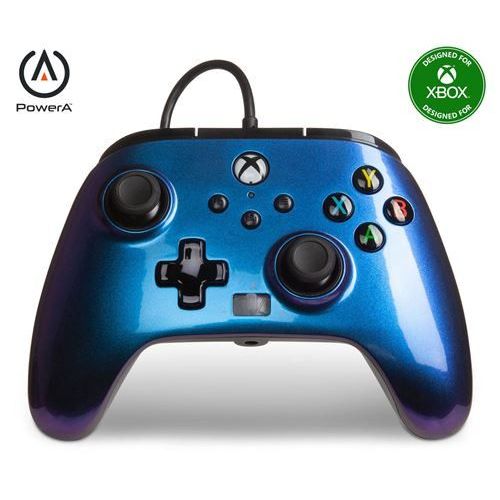 Manette Filaire Améliorée Powera Pour Xbox Série X Edition Nebula