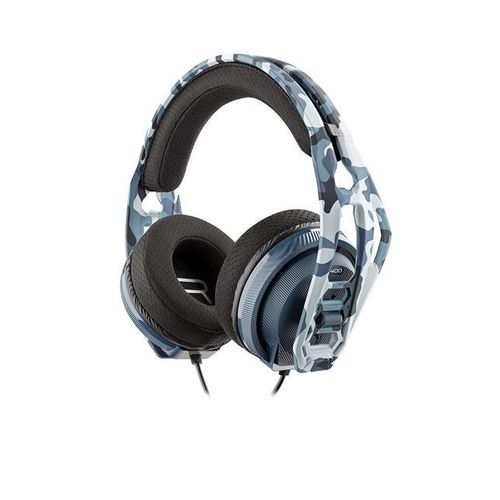 Casque Gaming Stéréo Filaire Nacon Rig400hs Pour Ps4 Bleu Camo