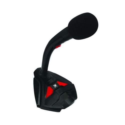 Microphone Gaming Rétro Éclairé Alpha Omega Players Live M19 Noir