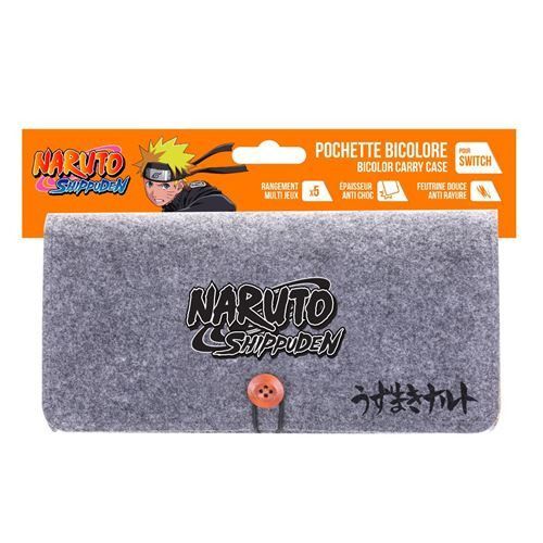 Pochette Freaks And Geeks Pour Nintendo Switch Naruto Gris Fonc? Et Orange
