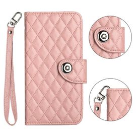 Étui Pour Samsung Galaxy A21s Titulaire De La Carte Bande De Poignet Portefeuille Couverture Protection Élégante Antichoc - Couleur Orange