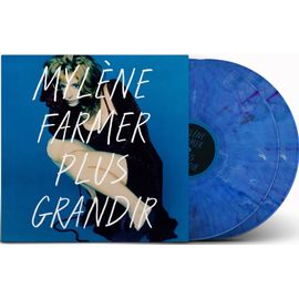 Plus Grandir  Best Of 1986 - 1996 - Double Vinyle Bleu Marbré Numéroté