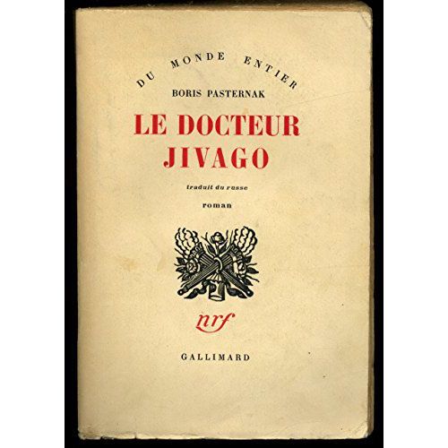 Le Docteur Jivago / 1958 / Pasternak, Boris