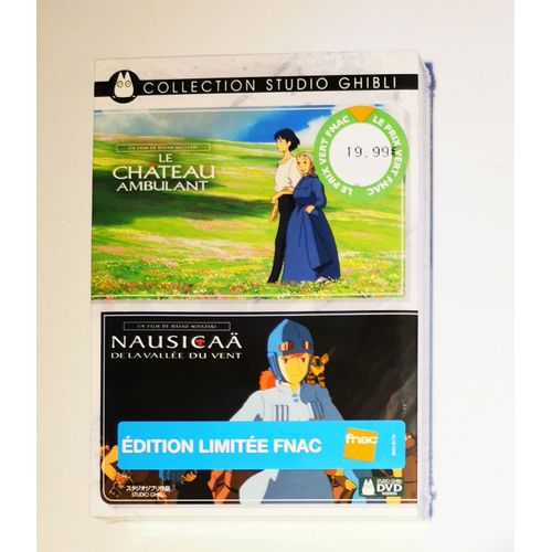 Coffret 2 Dvd Collection Studio Ghibli - Le Château Ambulant - Nausicaa De La Vallée Du Vent