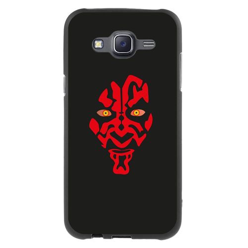 Coque Souple En Gel Pour Samsung Galaxy J5 Avec Impression Motifs Dark Rouge