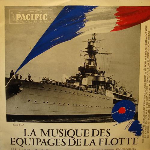 Semler-Collery Musique Des Equipages De La Flotte Lp25cm Pacific Vg+