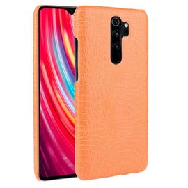 Xiaomi Redmi Note 8 Pro Étui Pour Classique Élégant Anti Éraflure Mode Classique D'alligator Housse De Protection Compatibilité - Couleur Orange