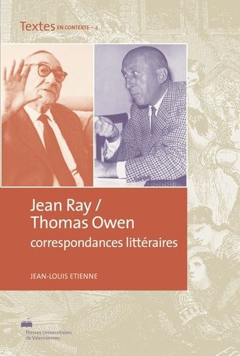 Jean Ray / Thomas Owen - Correspondances Littéraires