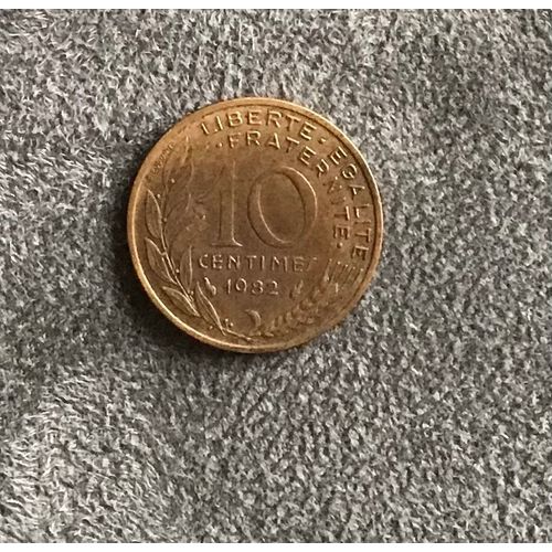10 Centimes Franc 1982