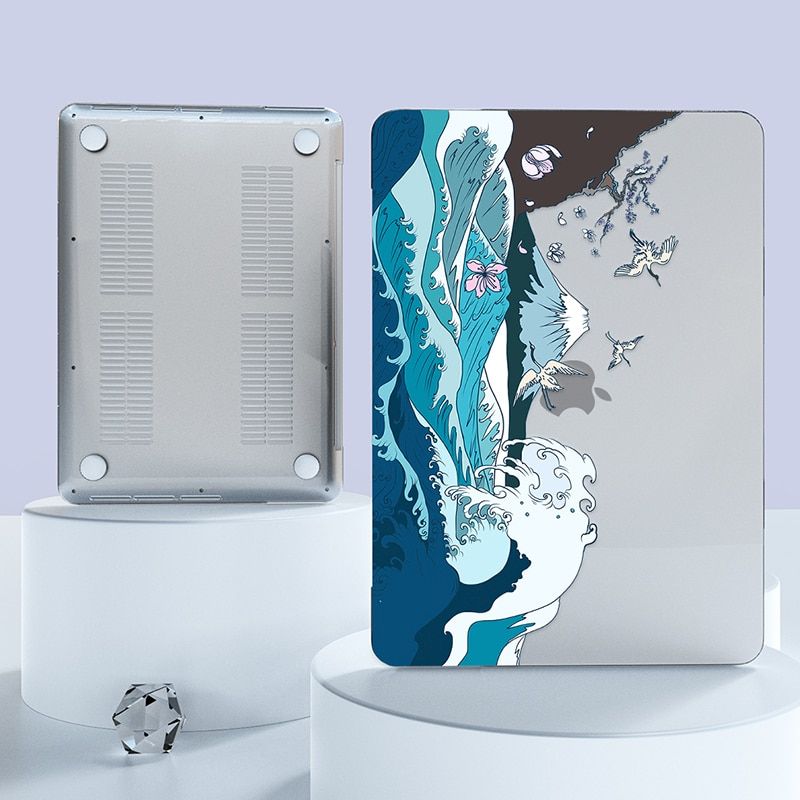 coque rigide en cristal pour Macbook Air M1,avec housse pour... - 7