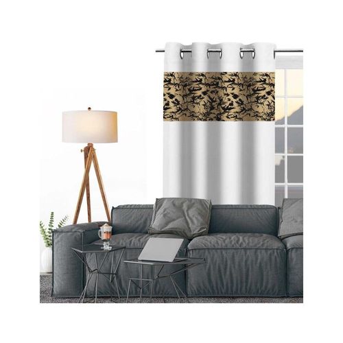 Rideau À Oeillets En Coton 135x250 Cm Mayline, Par Soleil D'ocre