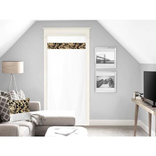 Voile Porte-Fenêtre En Coton 70x200 Cm Mayline, Par Soleil D'ocre