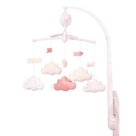 Mobile Musical Lily Poudrée - Sauthon Baby Deco