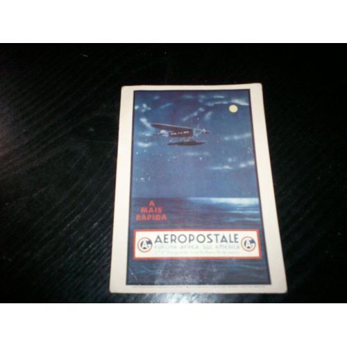 Carte Postale Aéropostale A Mais Rapida