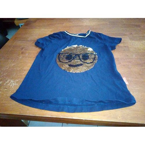 Tshirt Strass Emoji Taille 10-12 Ans ..