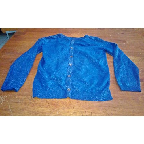 Pull Bleu Brillant Taille 10 Ans ...