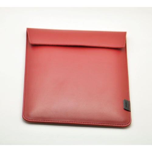 Enveloppe-housse à manches très slim, étui en cuir microfibre pour HP Envy X360 - For 13.3-Pouces - Rouge mate