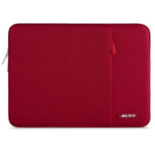 Étui À Manches Pour Macbook Air Pro 2020 , Sacoche Pour Ordinateur Portable Dell Hp Asus Acer Lenovo - For 11.6-12.3 Pouces - Rouge