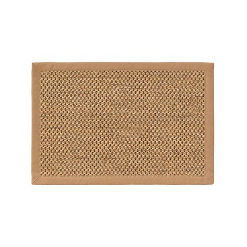 Paillasson Greta Crème 40x60 Cm - Tapis Poil Court Design Moderne Pour Salon