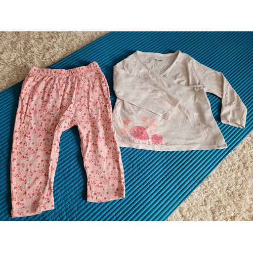 Pyjama Cache-Coeur 2 Ans