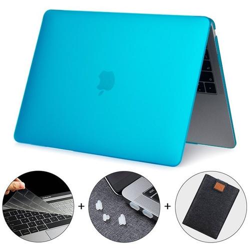 Étui pour MacBook Air Pro Retina , coque de protection avec housse de  clavier et bouchons anti-poussière pour ordinateur portable, accessoire  rigide