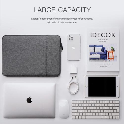 Étui pour ordinateur portable, housse de transport pour Macbook Air Pro M1  15.4, accessoires de coque pour Huawei Xiaomi HP lenovo, pouces - For 15.6  16inch - Ensembles noirs