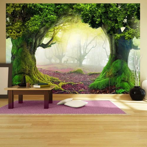 Papier peint intissé Fantaisie Enchanted forest : Taille - 300 x 210 cm