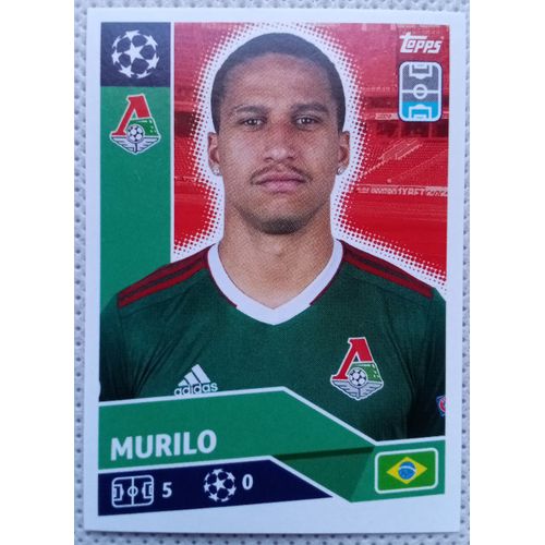 Uefa Champions League 2020 / 2021 - Lokomotiv Moscou Lmo 8 Murilo - Topps Sticker (Foot, Autocollant, Image, Vignette)