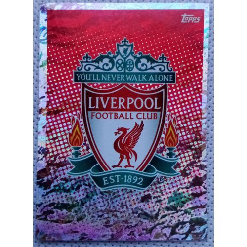 Uefa Champions League 2020 / 2021 - Liverpool Liv 1 - Topps Sticker (Foot, Autocollant, Image, Vignette)