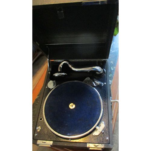 Phono-Valise Gramophone Tourne-Disque 78 Et 90 Rpm  Paillard  Hmv 1930 