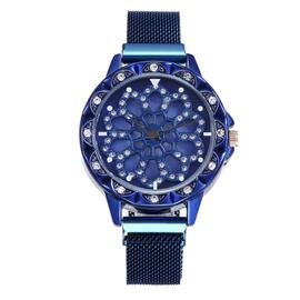 Montre de luxe en or Rose pour femmes Design sp cial Rotation